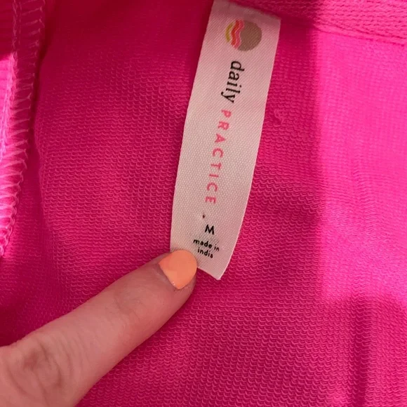 Anthropologie Practice Squad Mini Dress in Pink Casual - Picture 6 of 7